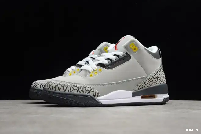 Kick Theory Grey Air 3 (2021) CT8532-012 Jordan Cool Retro 0623